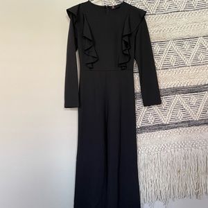 NWT Black Long-Sleeved Jumpsuit